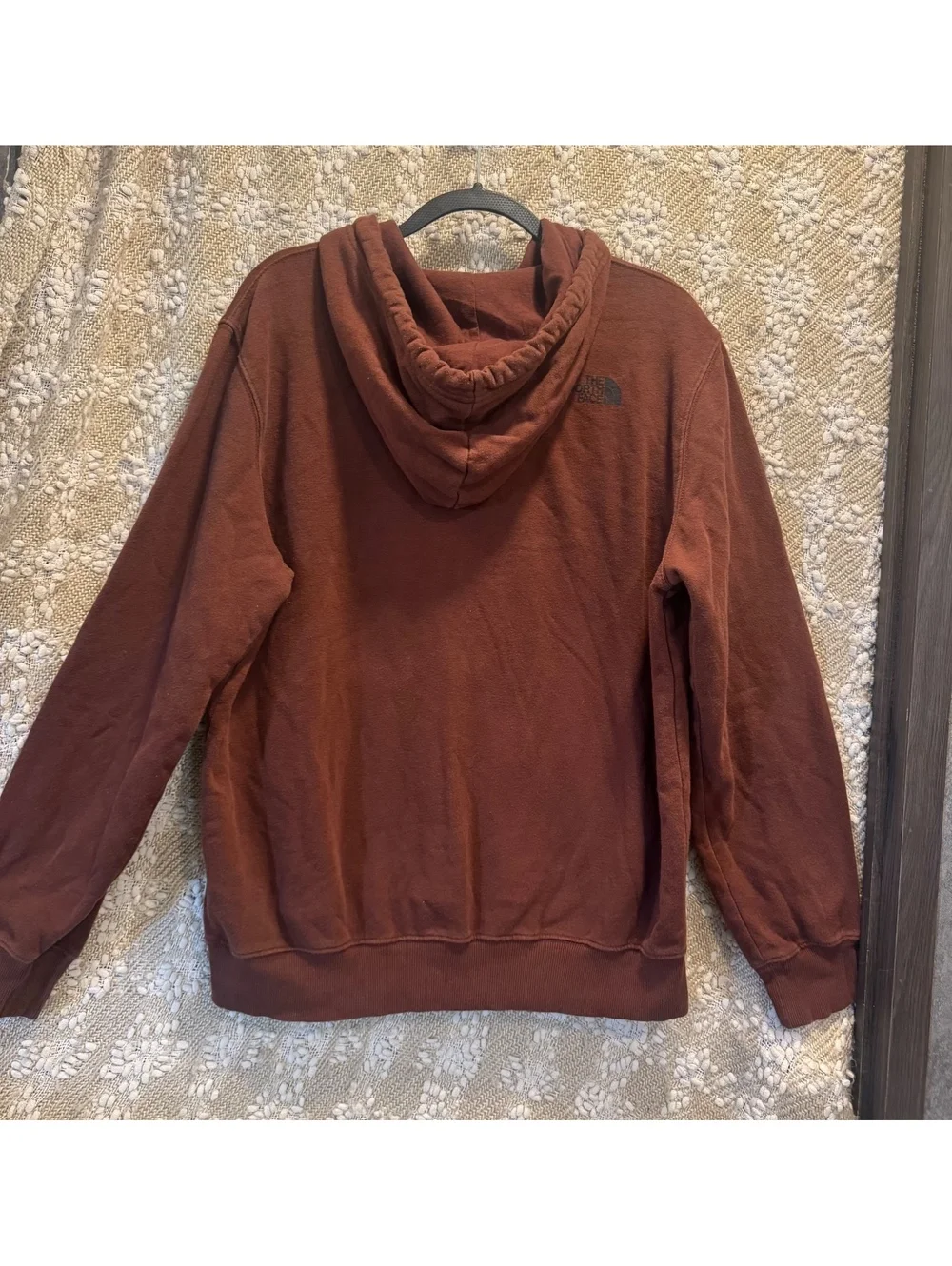 The North Face Men's Bear Long Sleeve Pullover Hoodie/Sweater Brown Size L